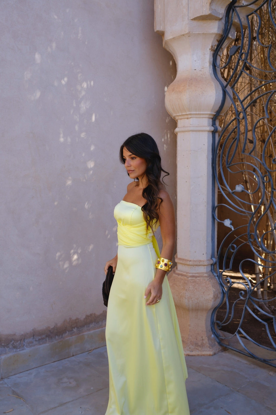 Triana - Vestido en amarillo