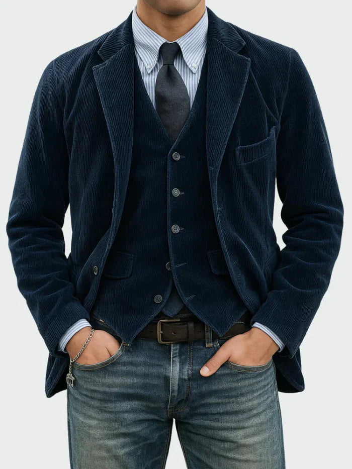 Tomás™ | Traje de dos piezas: Blazer y chaleco