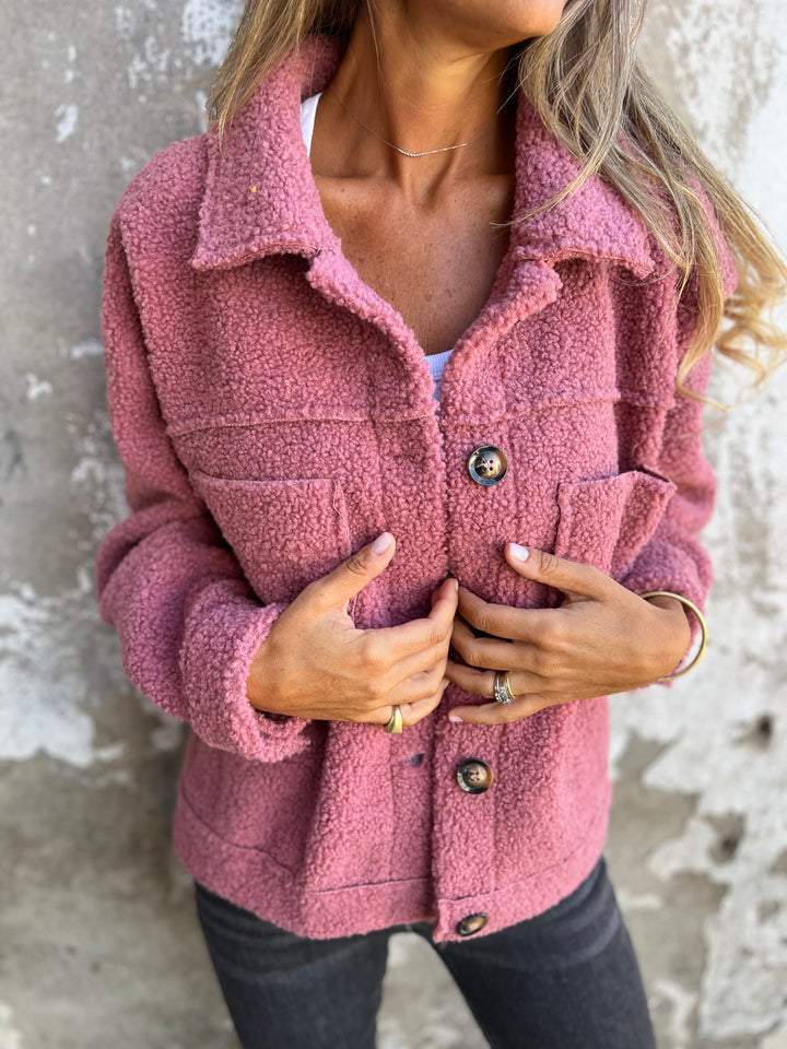 Alizée | Acogedora chaqueta de botones