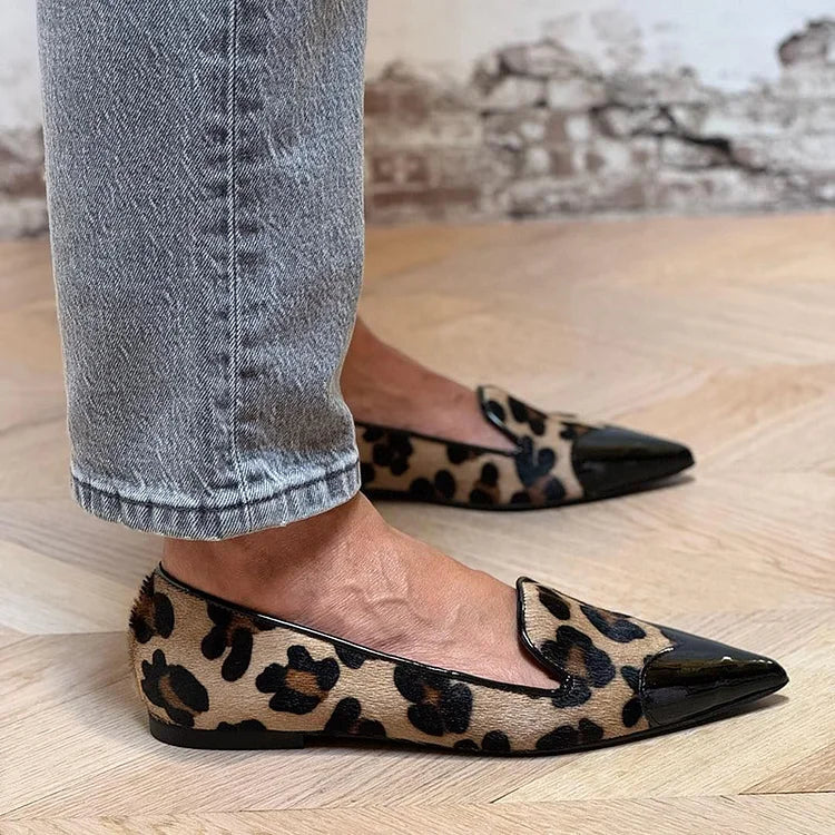 Margaux™ | Mocasines Leopardo