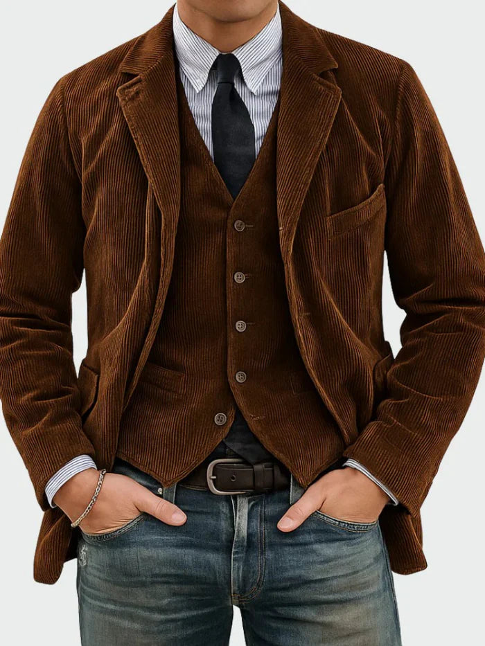 Tomás™ | Traje de dos piezas: Blazer y chaleco
