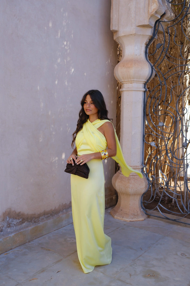 Triana - Vestido en amarillo