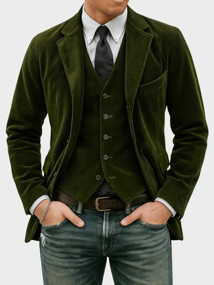 Tomás™ | Traje de dos piezas: Blazer y chaleco