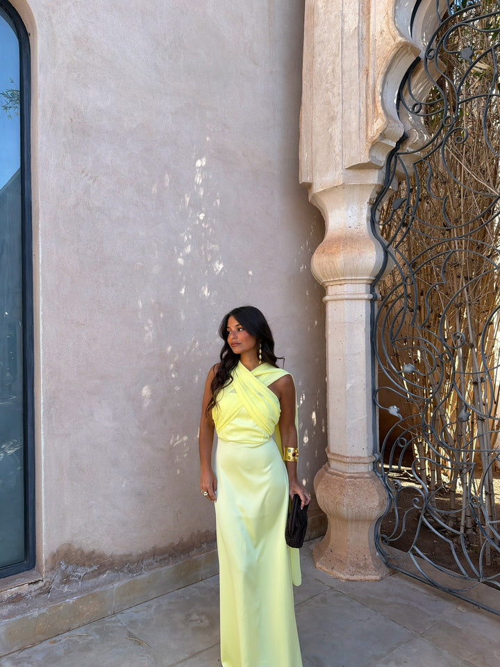 Triana - Vestido en amarillo