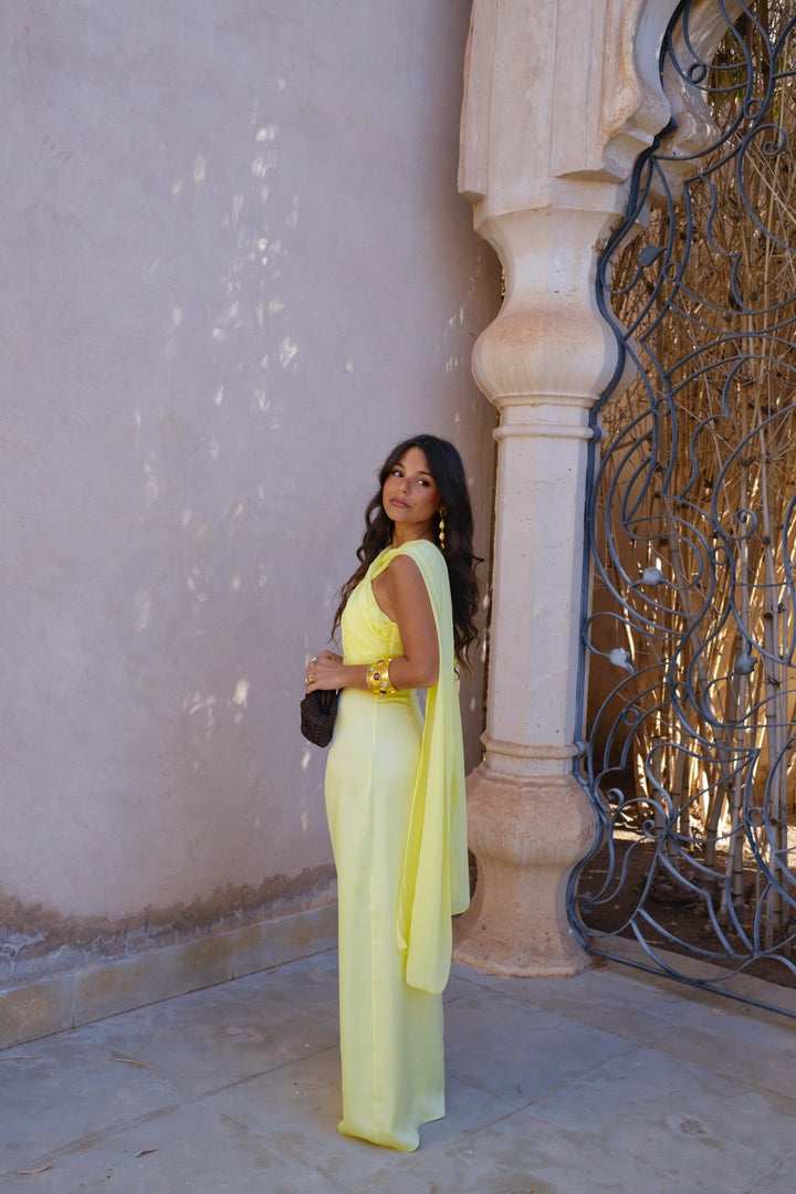 Triana - Vestido en amarillo