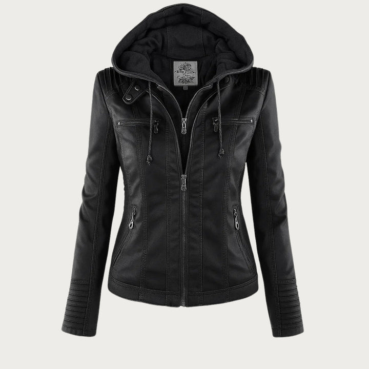 Monika | chaqueta de piel vegana