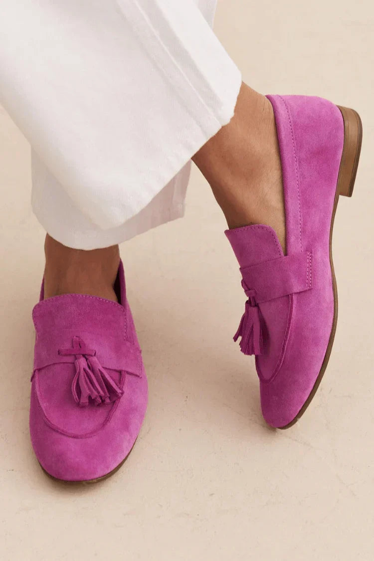 Sofía™ | Mocasines con Borlas