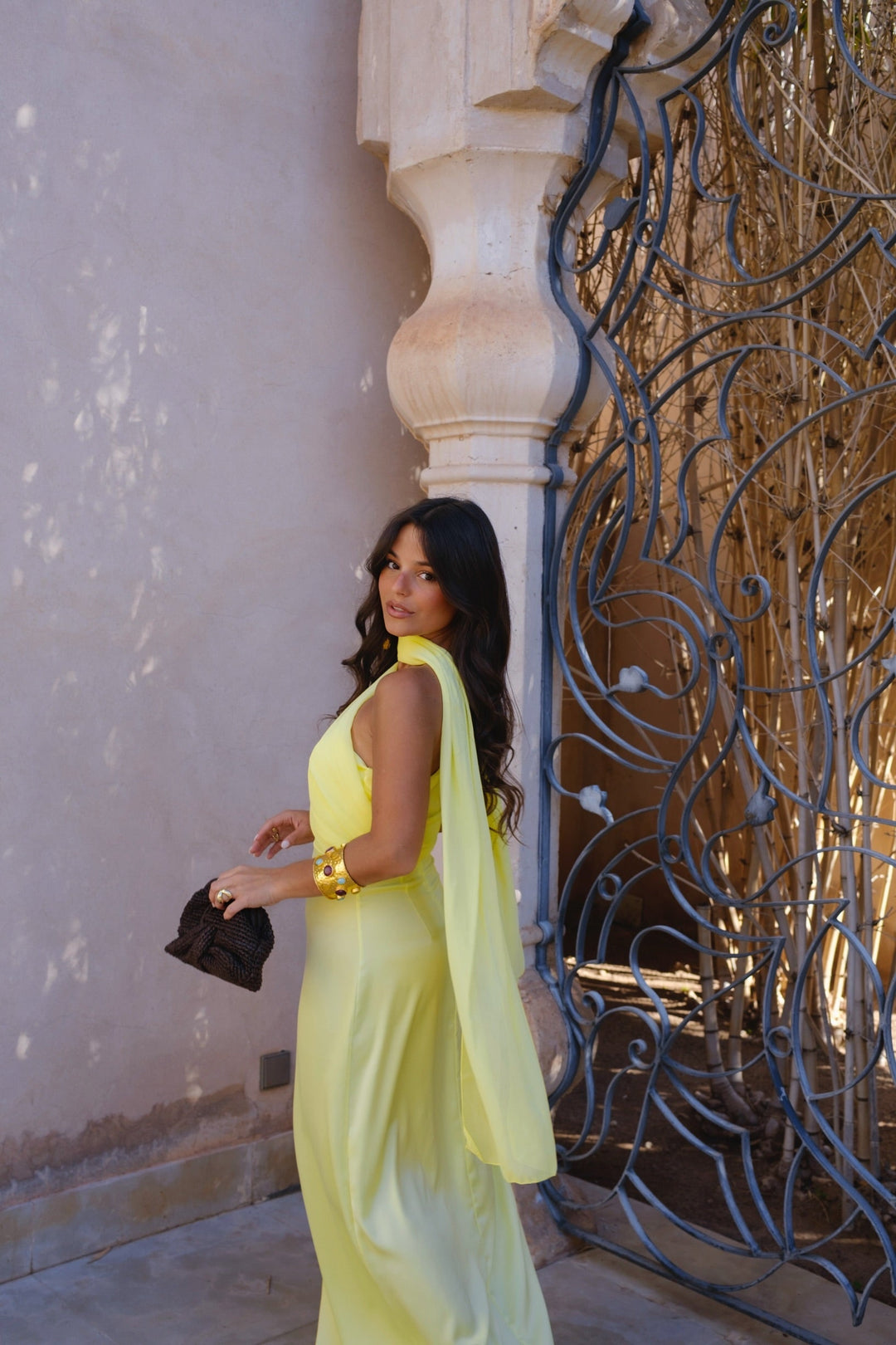 Triana - Vestido en amarillo