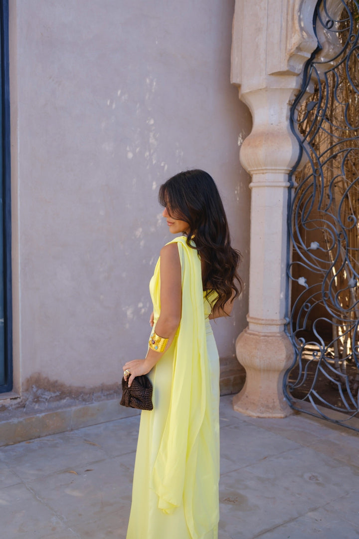 Triana - Vestido en amarillo