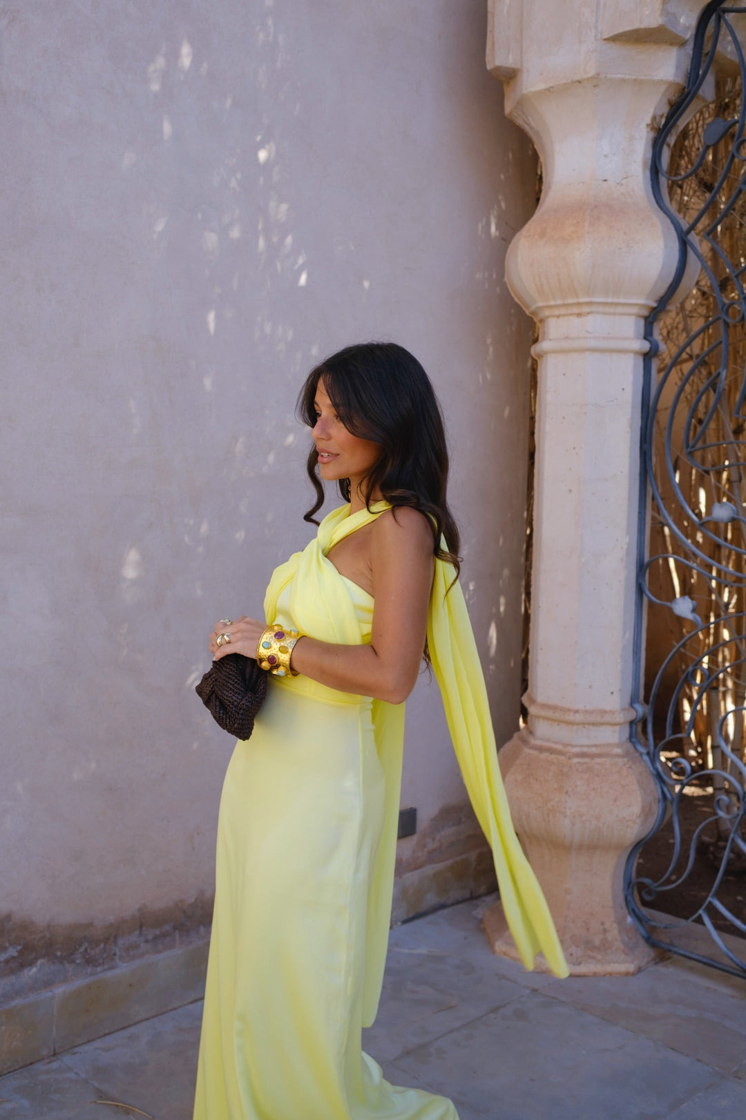 Triana - Vestido en amarillo