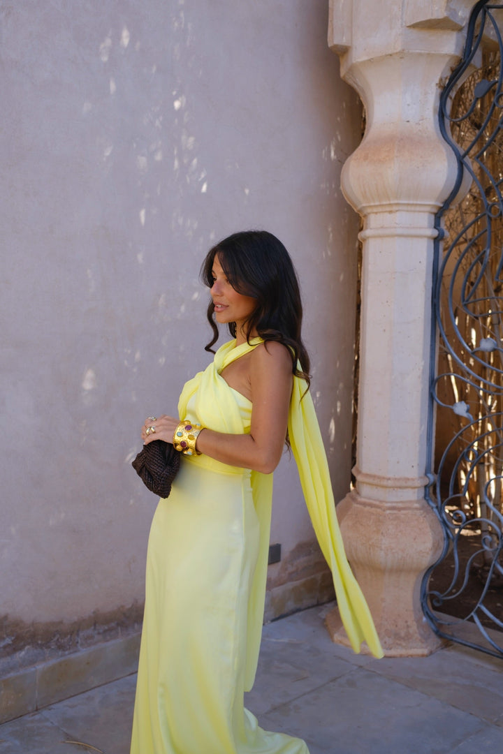 Triana - Vestido en amarillo