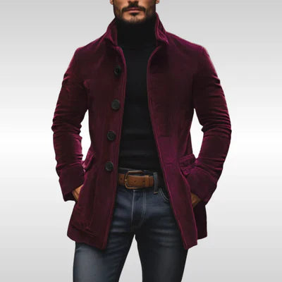 ROMANO | CHAQUETA DE ALGODÓN ACANALADO
