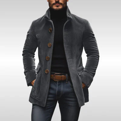 ROMANO | CHAQUETA DE ALGODÓN ACANALADO