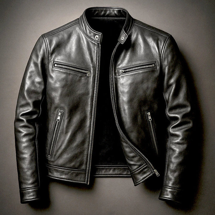 Chaqueta de cuero vintage