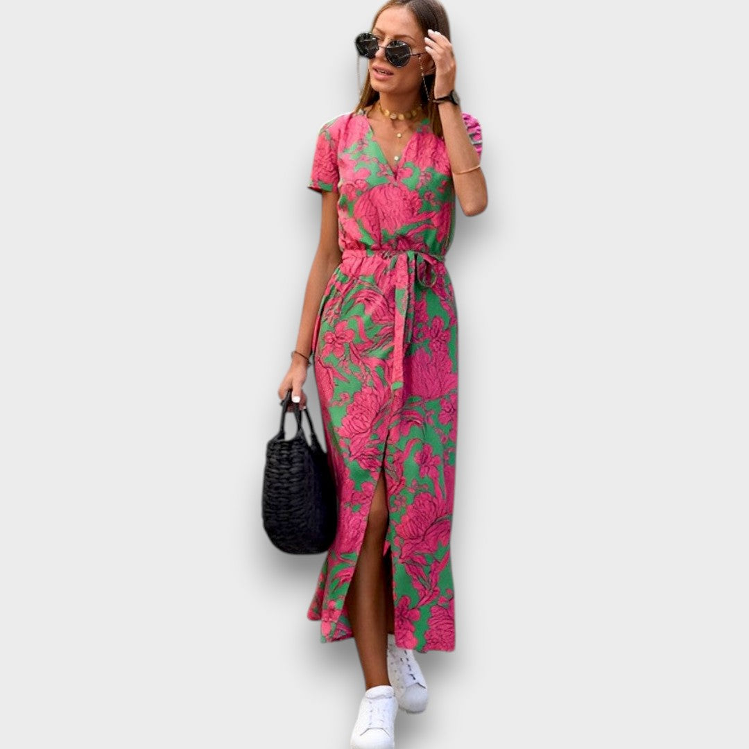 Anna - Vestido con Estampado Floral