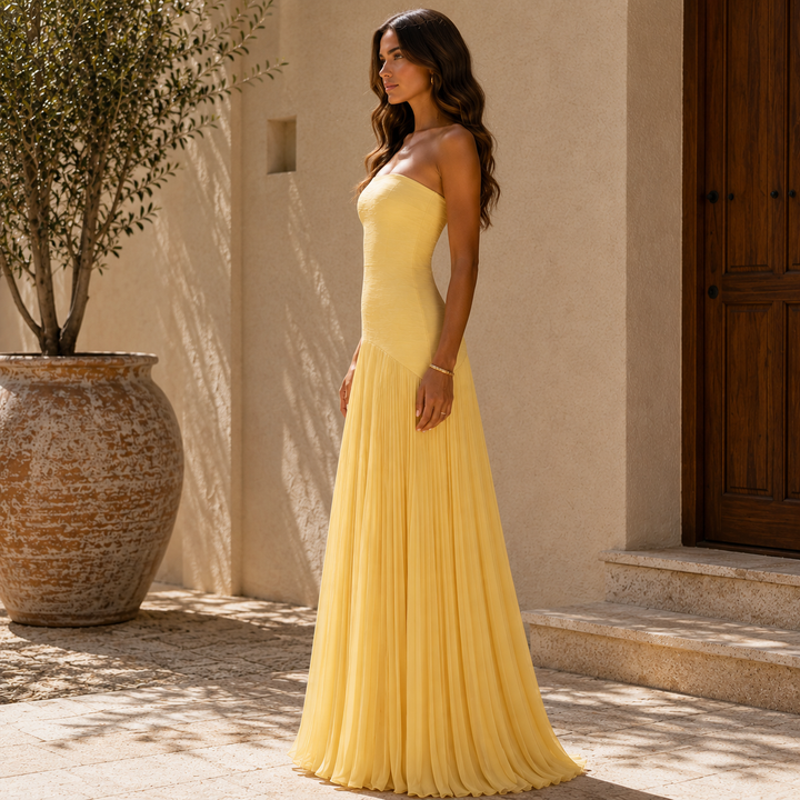 Almudena | Vestido que Estiliza con Delicadeza