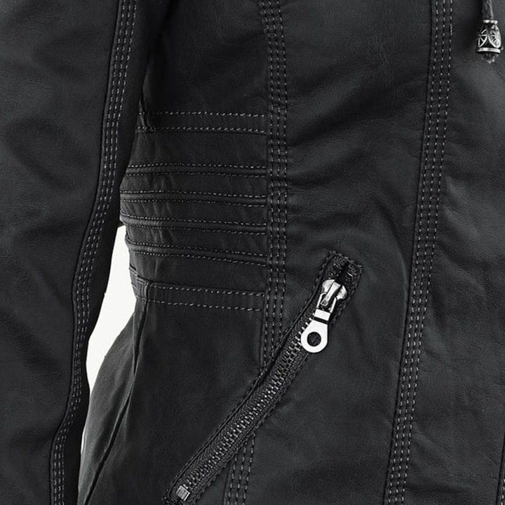 Monika | chaqueta de piel vegana