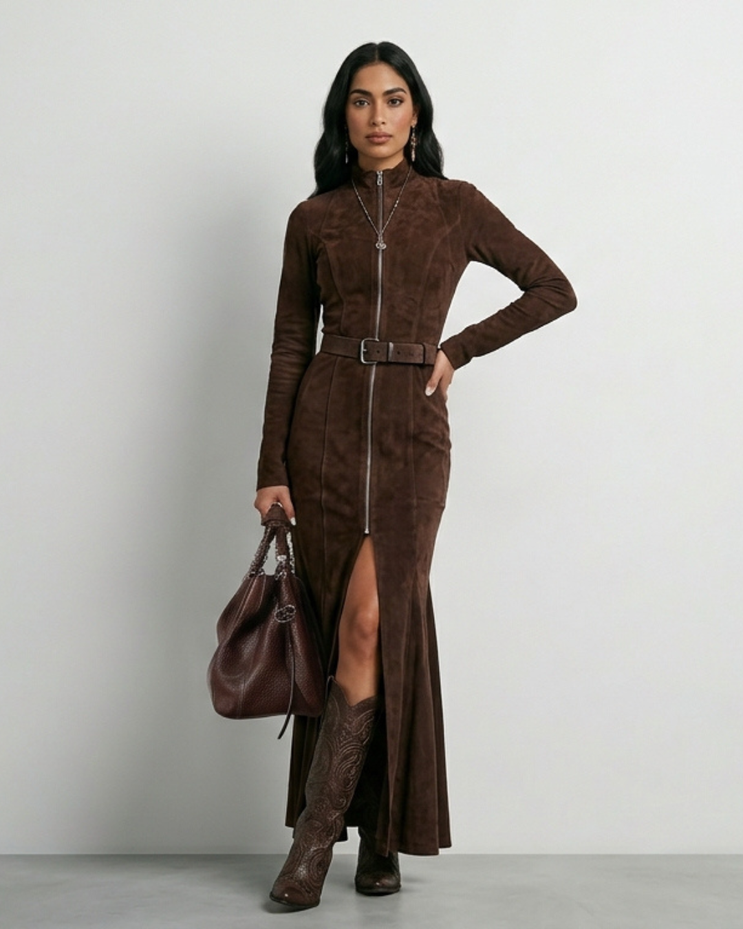 VESTIDO ANTE