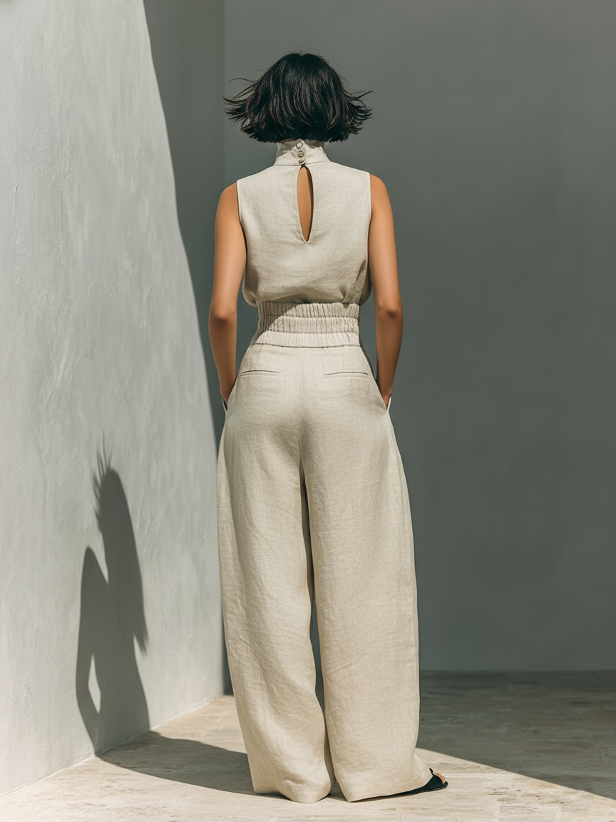 ADELAIDA - CONJUNTO LINO ESTRUCTURADO