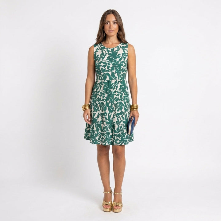 Kari | Vestido veraniego estampado fluido