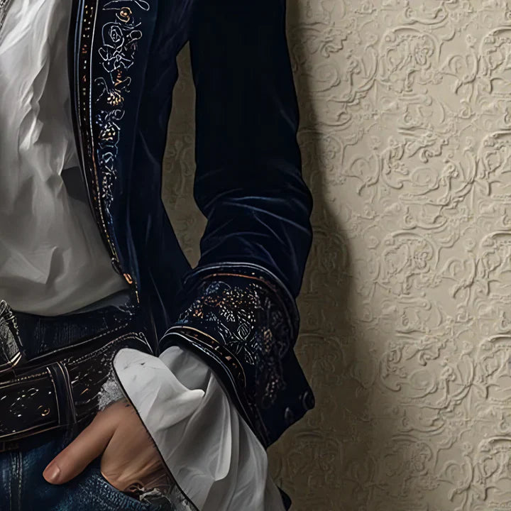 Natalia™ | Elegante chaqueta de terciopelo