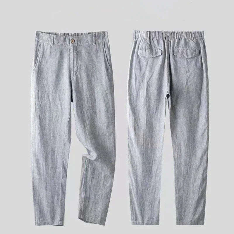 Lucas | Traje de lino premium de corte clásico