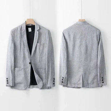 Lucas | Traje de lino premium de corte clásico
