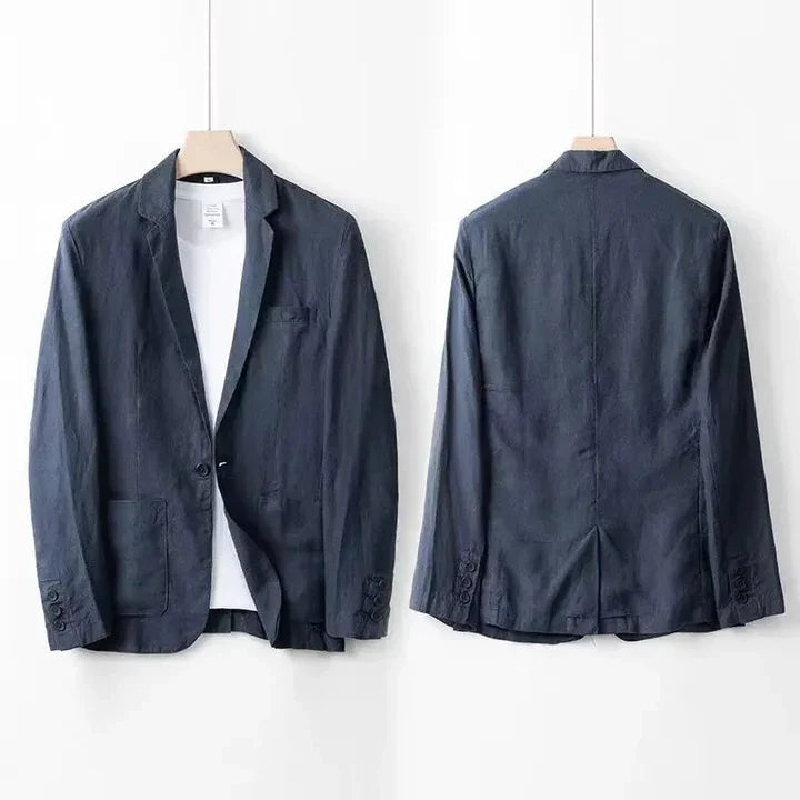 Lucas | Traje de lino premium de corte clásico