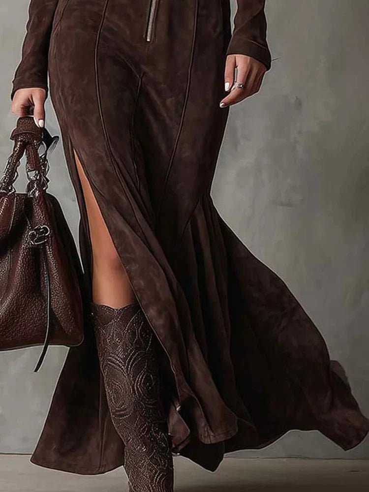 VESTIDO ANTE