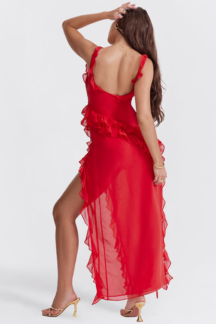 Cia | Vestido con volantes y encanto