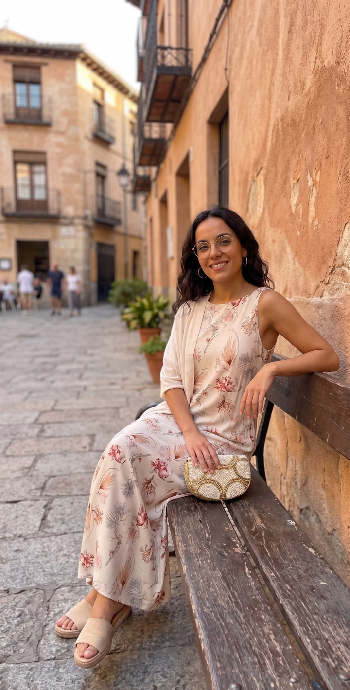 Carmen Blanco | Conjunto de dos piezas con estilo
