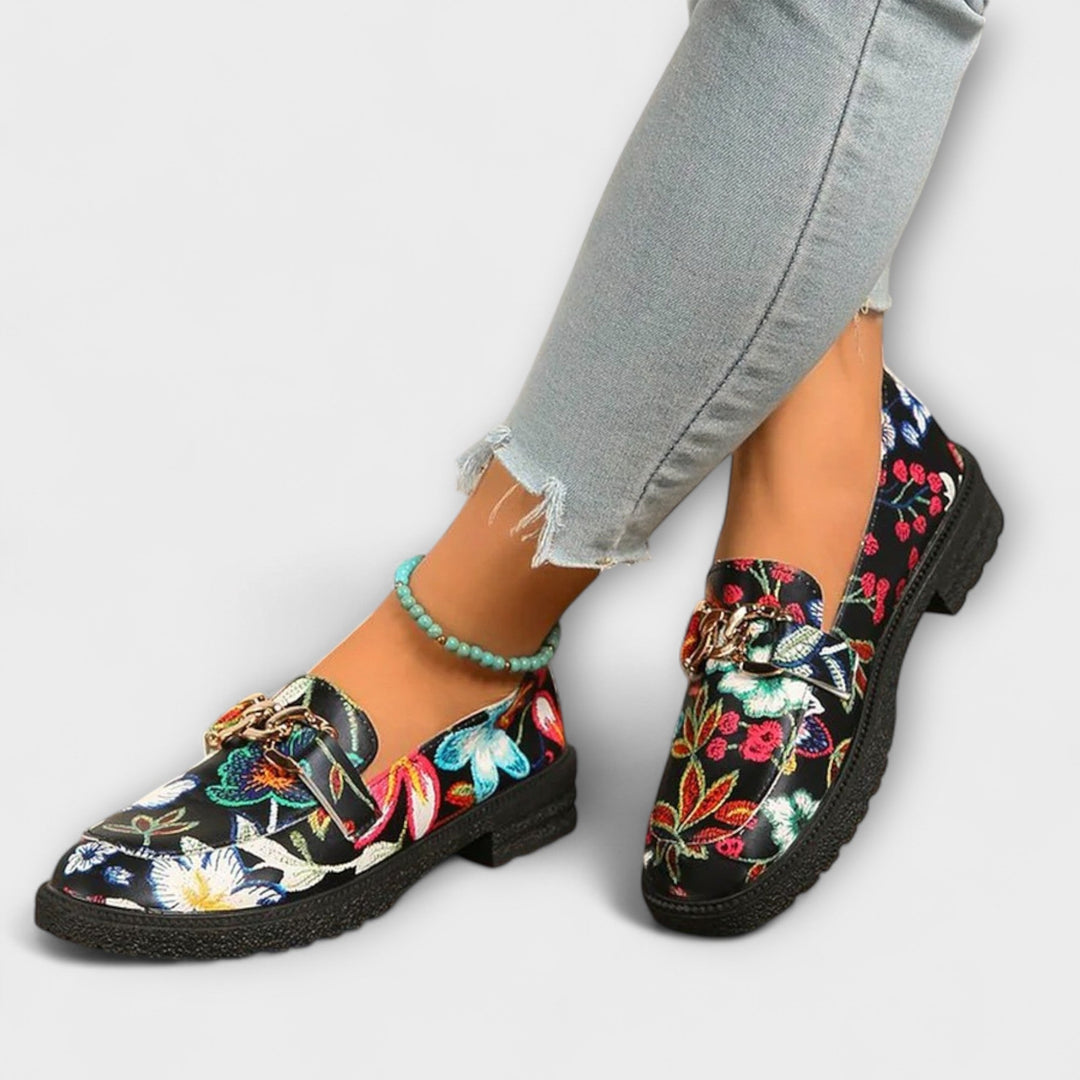 Orla™ | Mocasines Imprimé Floral