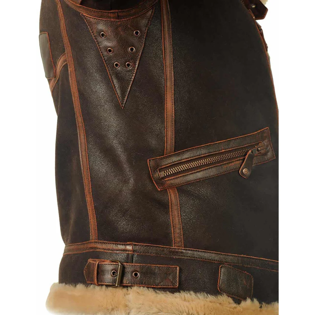 Marco | Chaqueta de aviador cálida