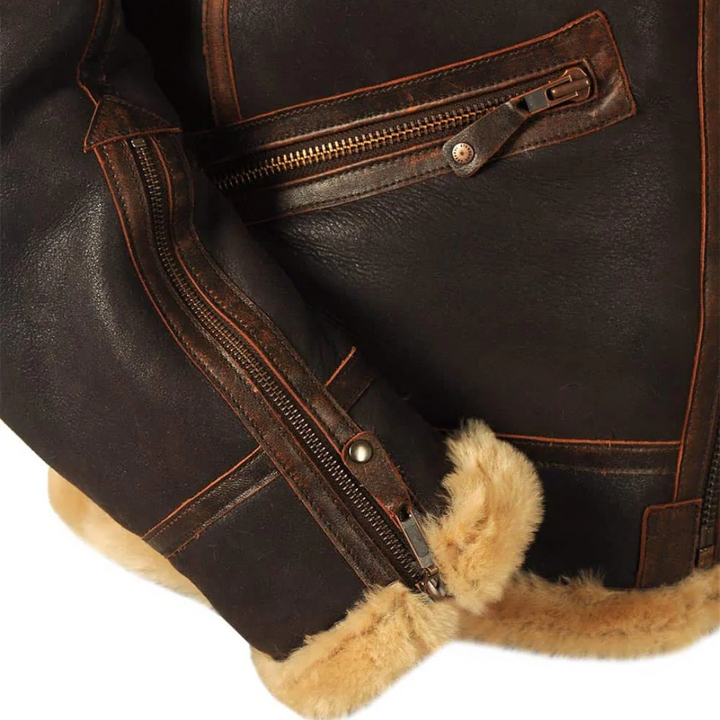 Marco | Chaqueta de aviador cálida