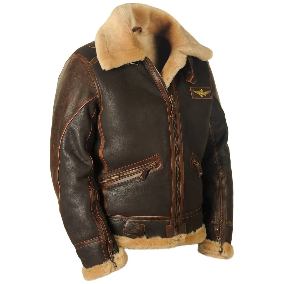 Marco | Chaqueta de aviador cálida