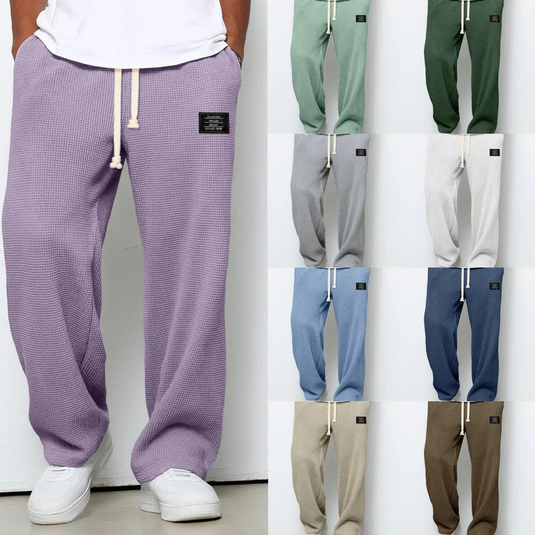 Lorenzo™ | Pantalones anchos con cintura ajustable