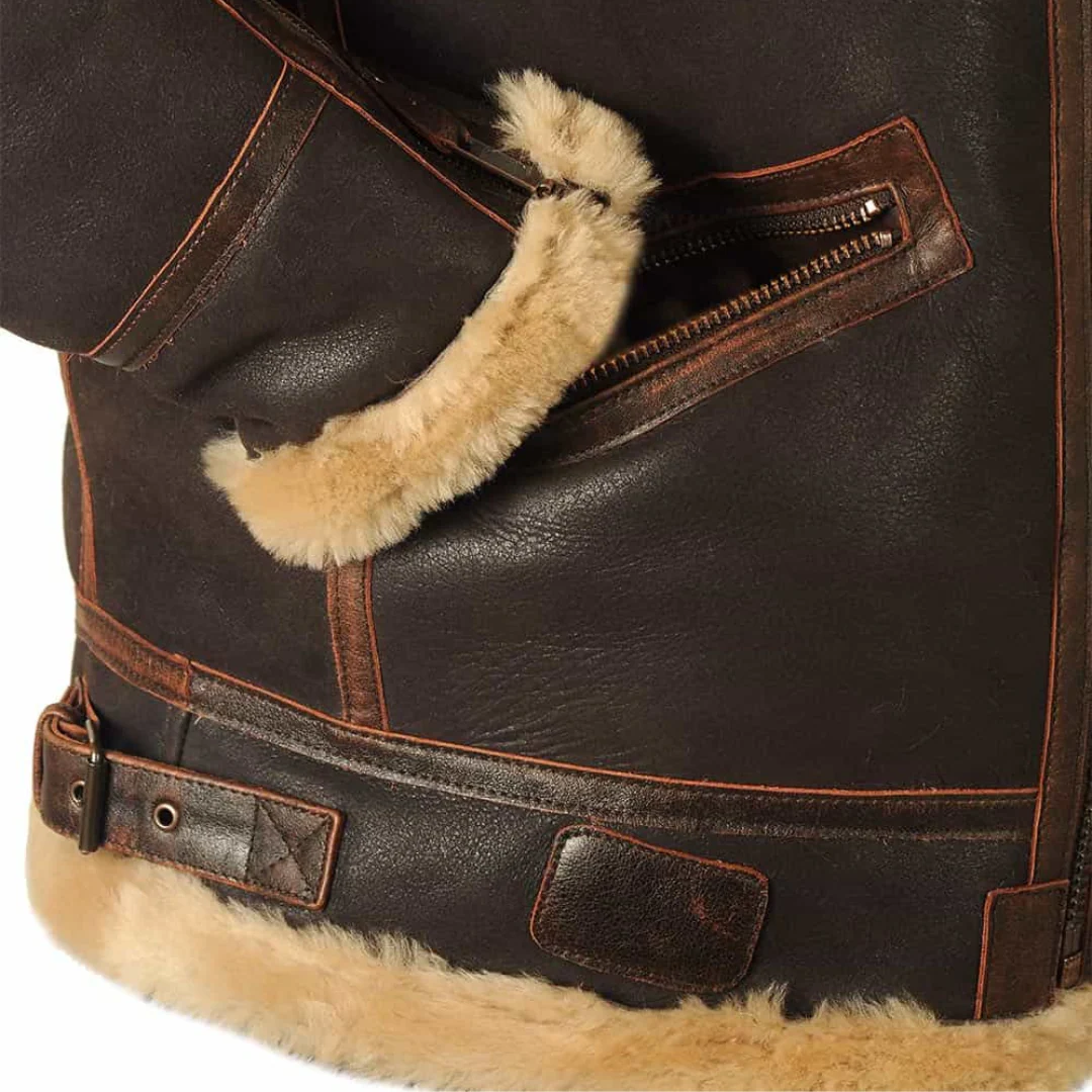 Marco | Chaqueta de aviador cálida