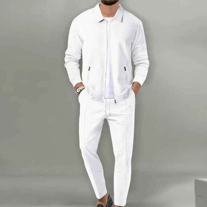 Conjunto Moderno y con Estilo de Chaqueta y Pantalón